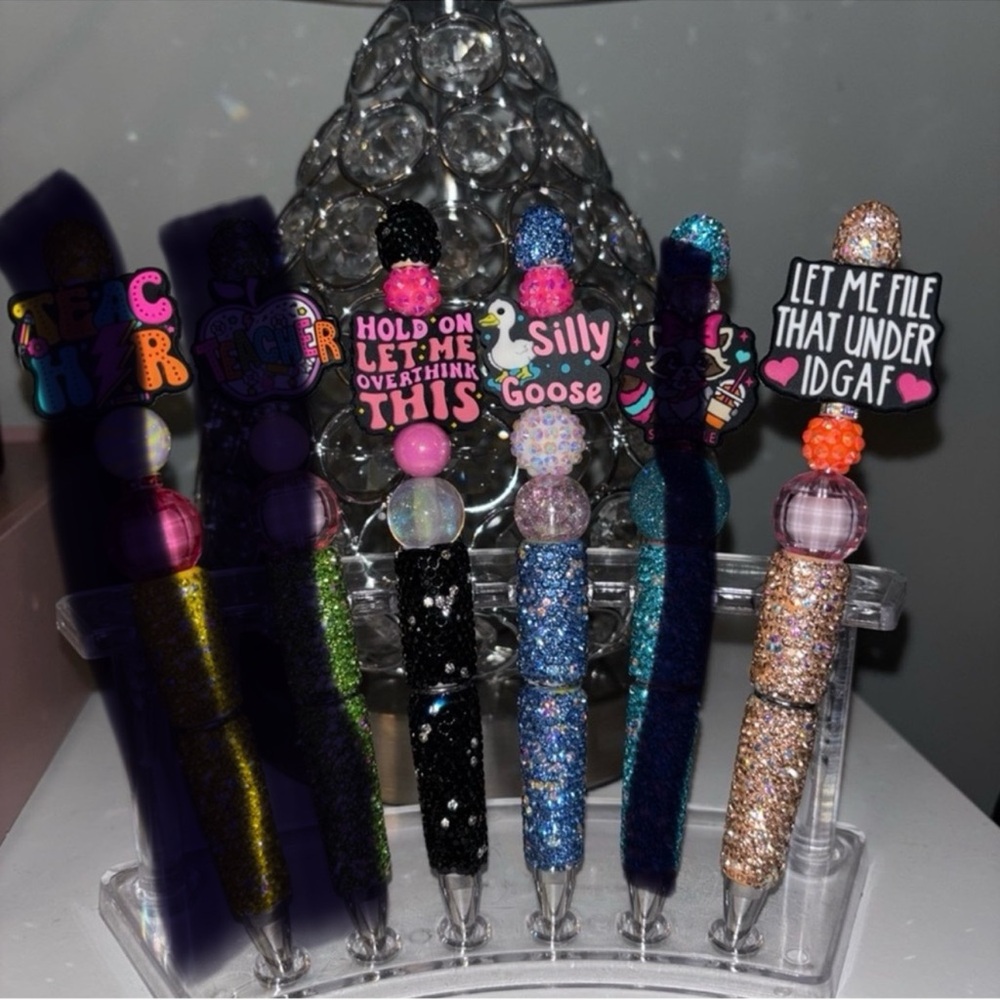 Handmade Rhinestone Beaded Pen *Pick 1*